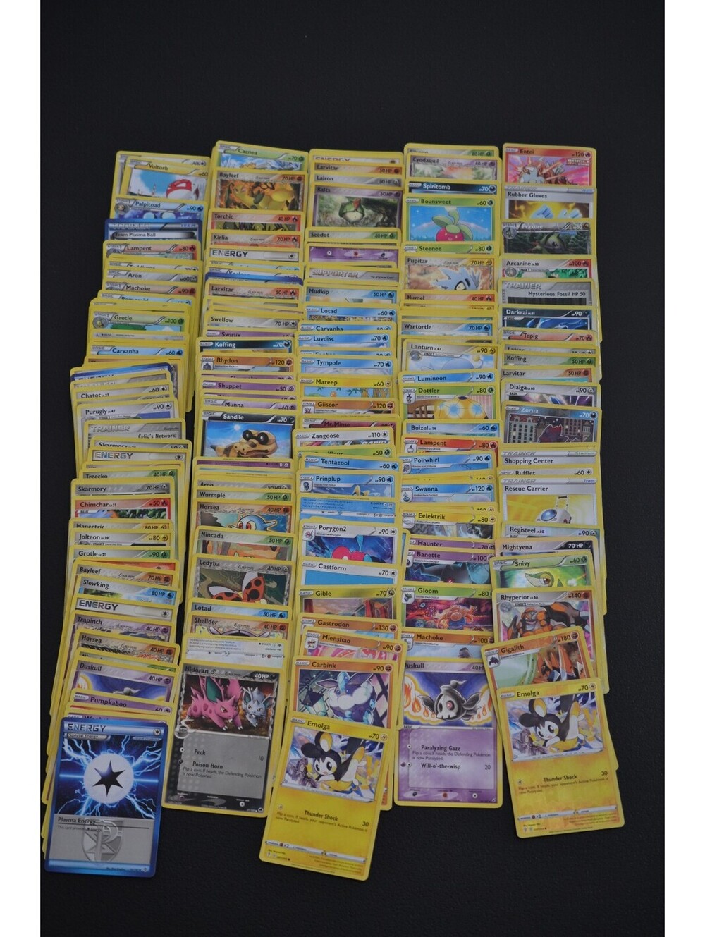 215 Pokemon Card Lot EX Era Diamond Pearl BW SWSH Vintage Modern Holos Rares